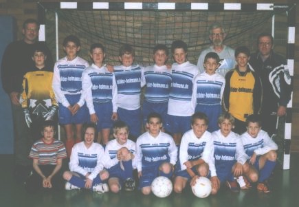 Die D-Jugendlichen Saison 2000/2001