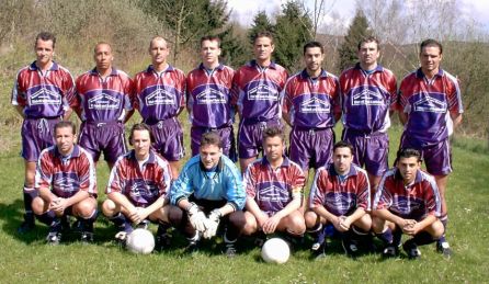 1. Mannschaft Saison 2000/2001 Bezirksliga Main-Taunus (8.4.01)