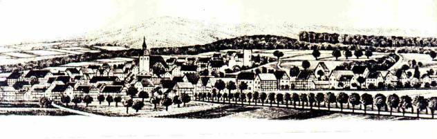 Schloßborn im Jahre 1880